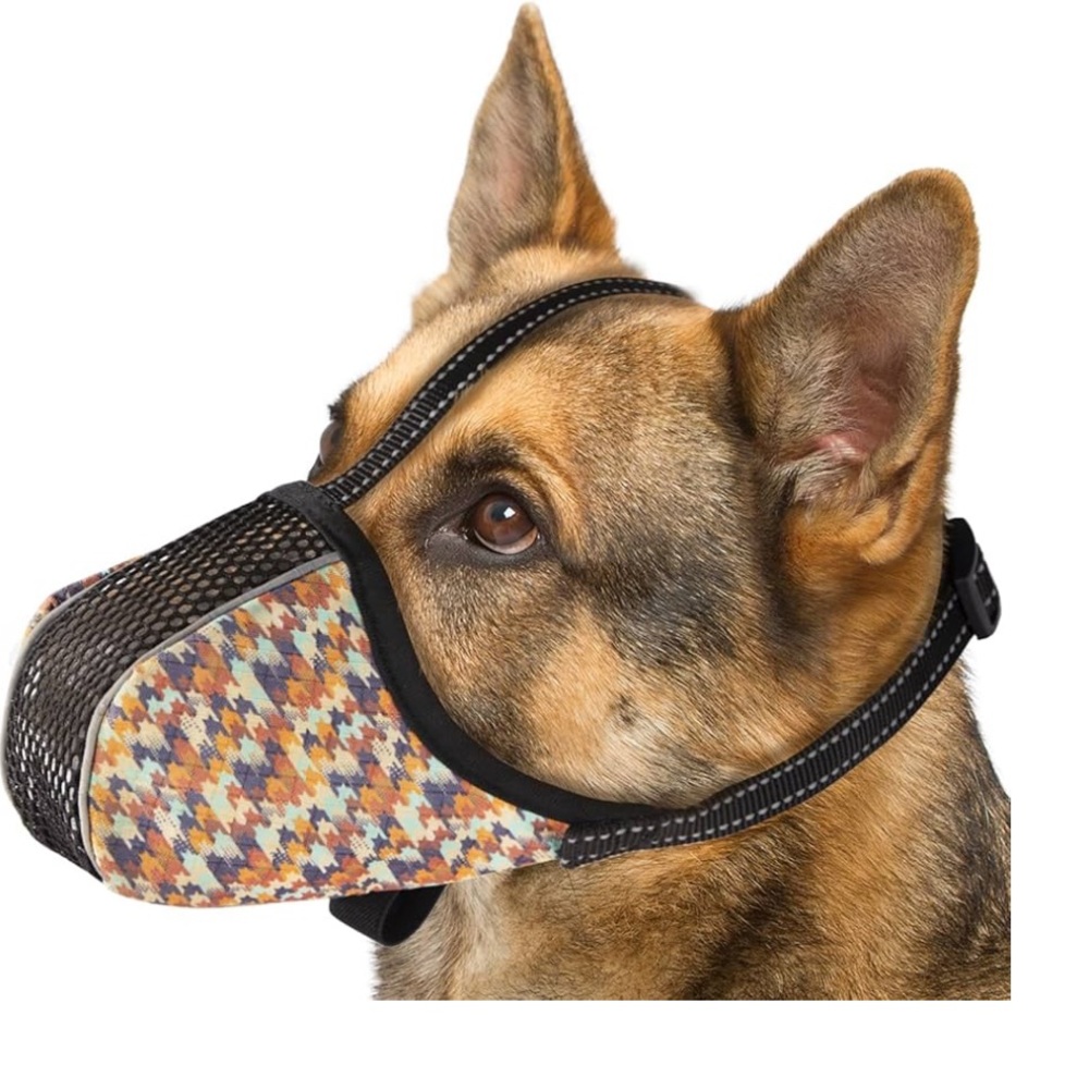Dog Muzzle, Soft Dog Muzzle for XL Dog Not In Original Packaging